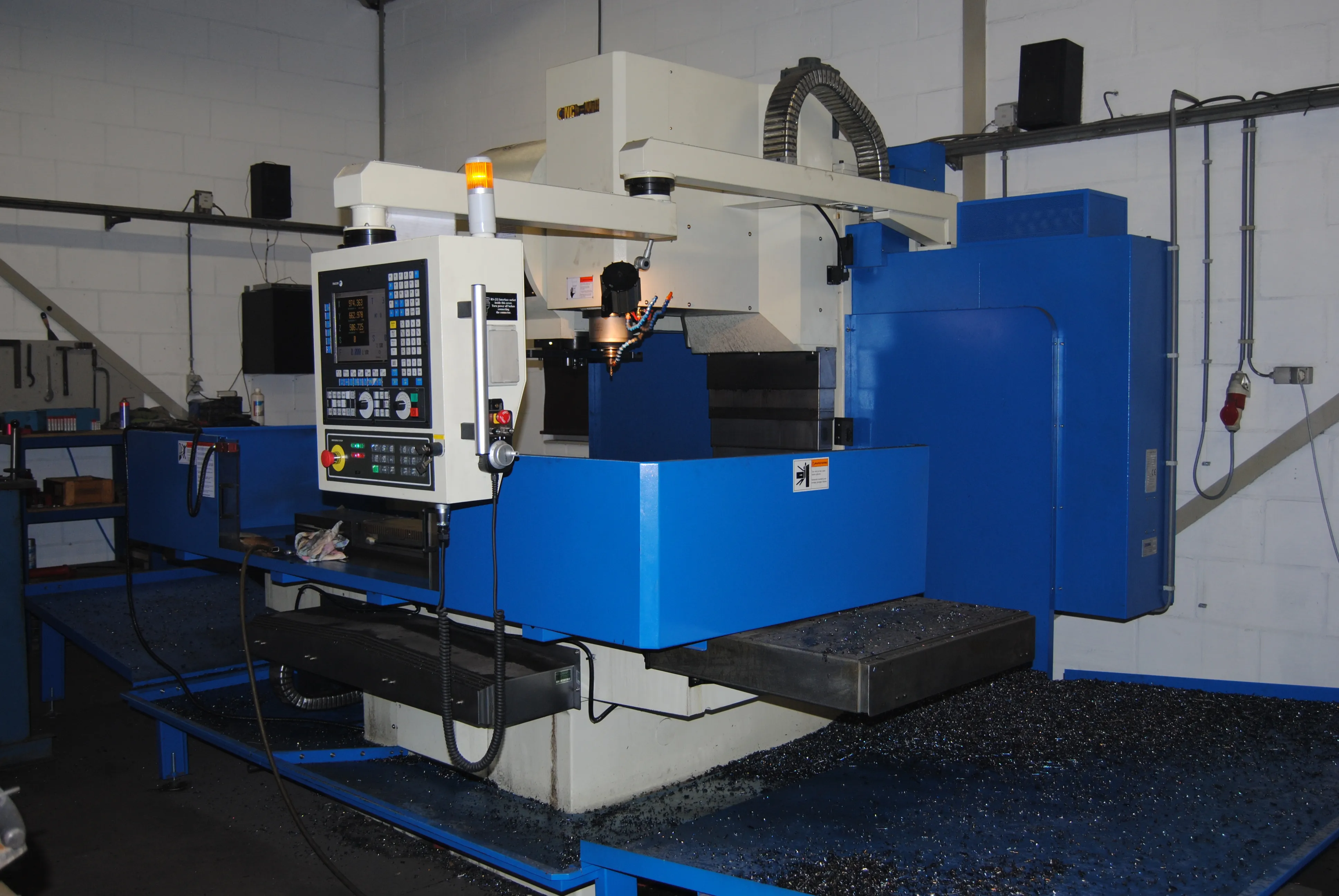 CNC draaimachine bij Groeneveld Metaal