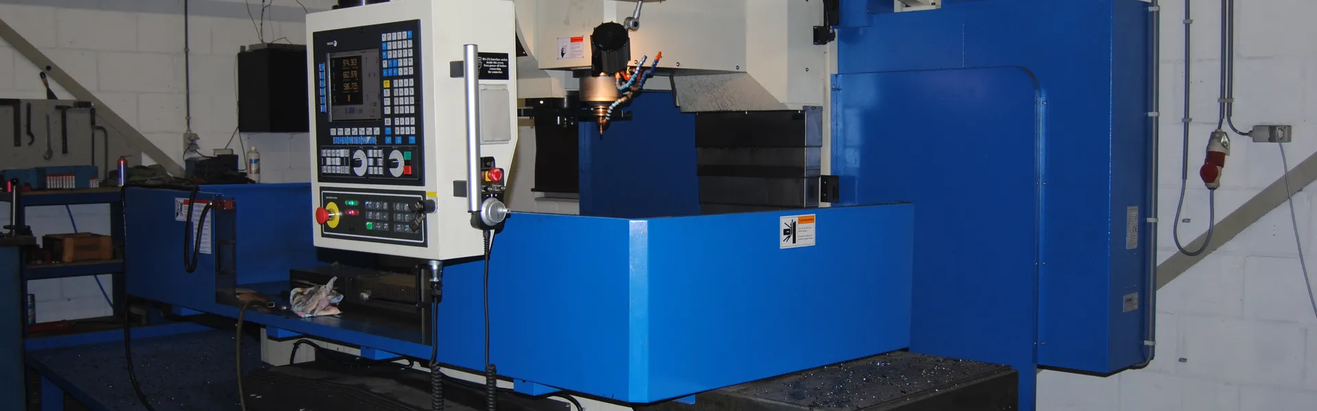 CNC freesmachine bij Groeneveld Metaal